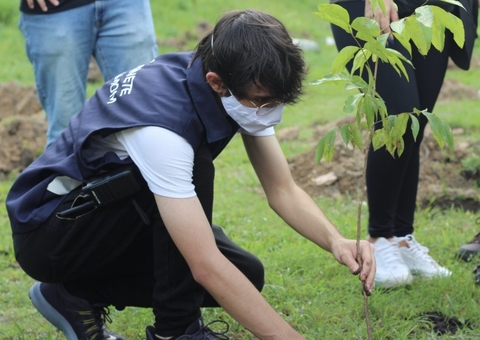 Projeto de Amom Mandel já plantou mais de 2.300 árvores em Manaus
