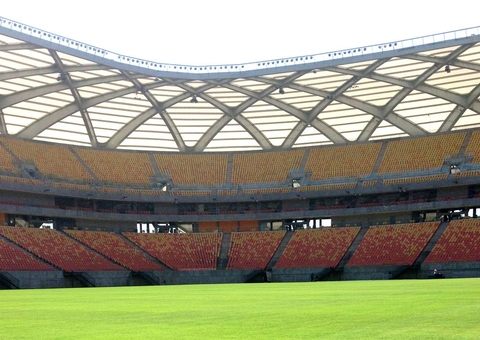 CBF faz vistoria na Arena da Amazônia para manter Brasil x Uruguai em Manaus