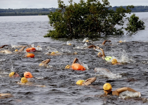 Ponta Negra sedia maratona aquática neste domingo em Manaus