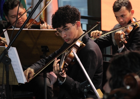 "Orquestra na Floresta" promove intercâmbio cultural na Aldeia Cipiá