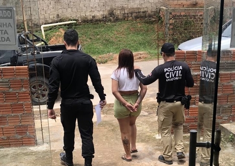 'Lora' é presa por comandar tráfico e ameaçar moradores em Ipixuna 