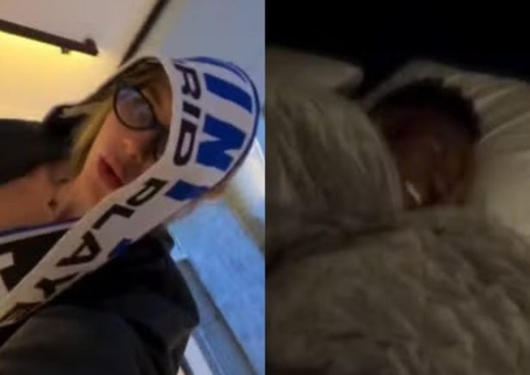 Virginia Fonseca leva presente inusitado para Vini Jr. na Espanha e surpreende jogador