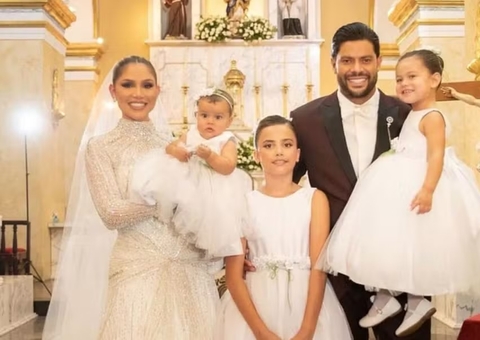 Filhos mais velhos de Hulk não vão ao casamento do pai com a prima