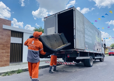 Mais de 8 mil pessoas foram beneficiadas com a coleta agendada em Manaus