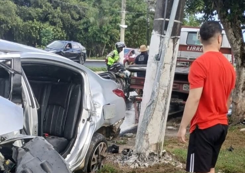 Acidente causa interrupção de energia na zona oeste de Manaus; moradores seguem sem luz