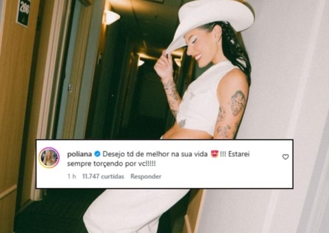 Poliana Rocha deixa mensagem de apoio a Ana Castela após término com Zé Felipe