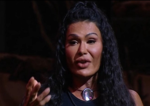 Gracyanne esculacha Diogo no Sincerão: “tem que comer muito arroz e feijão para me intimidar”