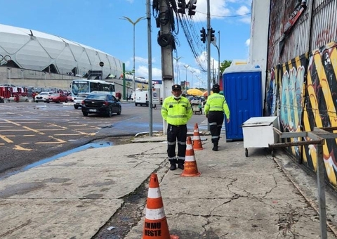 Veja mudanças no trânsito para jogo do Vasco e Audax na Arena da Amazônia