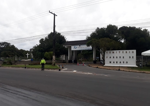 Ruas próximas a cemitérios serão interditadas no dia das mães em Manaus