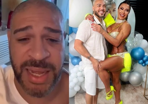 Adriano Imperador fala sobre boato de ménage com Gracyanne e Belo; vídeo