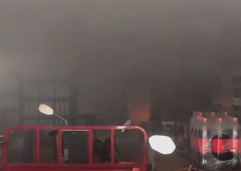 Incêndio destrói parcialmente distribuidora em Coari