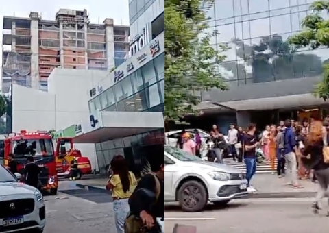 Soberane registra princípio de incêndio e prédio é evacuado no Adrianópolis