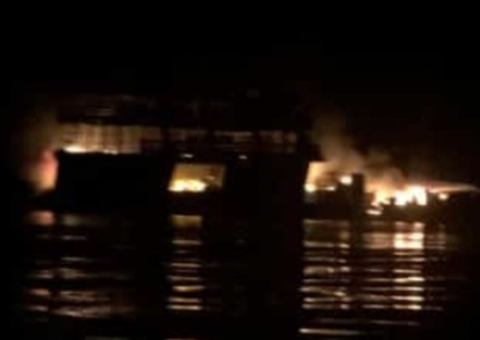 Incêndio em barco: saiba a situação dos passageiros encaminhados a hospitais de Manaus