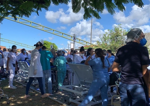 Incêndio atinge ala de hospital com pacientes internados com Covid