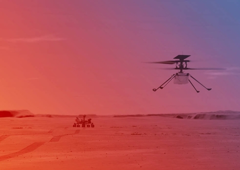 Nasa anuncia primeira tentativa de voo de helicóptero em Marte 