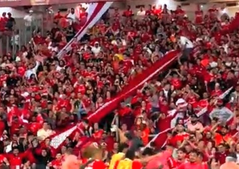 Inter resiste a expulsão e empata com Melgar no Peru