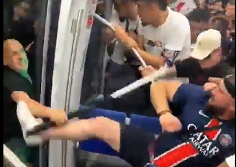 Torcedores do Inter e PSG brigam em metrô antes da final da Champions; vídeo