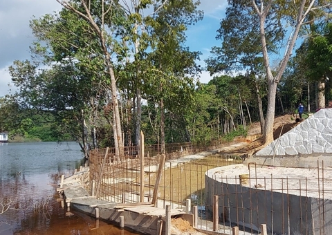 Obra irregular em área protegida rende multa de R$ 105 mil no Tarumã