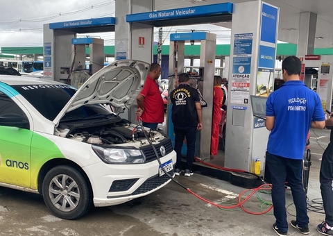 Posto de combustível de gás natural veicular em Manaus é autuado por erro em medidores