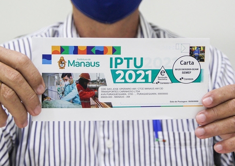 Pagamento de parcela do IPTU pode ser feito sem juros até hoje em Manaus