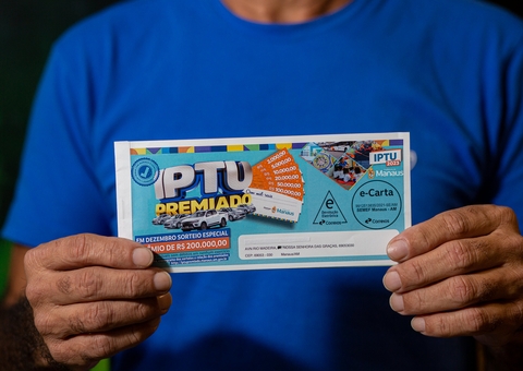 Quarta parcela do IPTU vence nesta quinta-feira em Manaus 