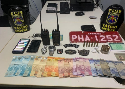 Homem é preso ao transportar drogas e munições de fuzil para facção criminosa no Amazonas