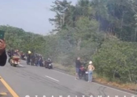 Motociclista morre durante grave acidente em rodovia do Amazonas