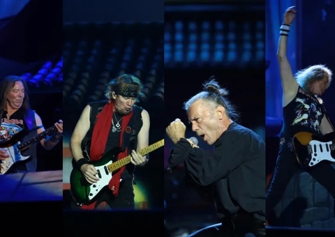 Show do Iron Maiden no Rock in Rio começa com som baixo e público reclama