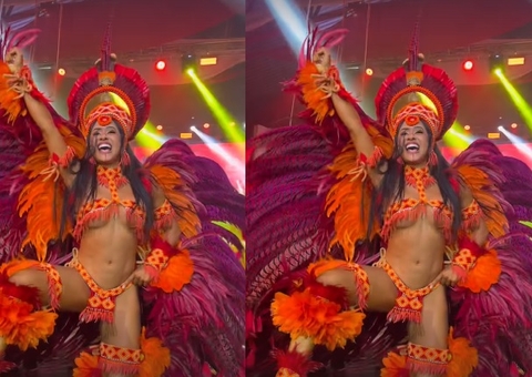 Isabelle Nogueira faz primeira apresentação como cunhã-poranga após BBB24; vídeo