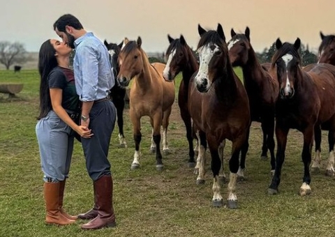 Isabelle Nogueira se declara para Matteus e o Alegrete: "já tem meu coração"