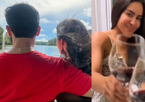 Ex-bbbs Matteus e Isabelle curtem passeio romântico em Manaus 