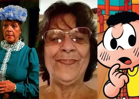 Morre a dubladora Isaura Gomes, voz da Dona Clotilde em ‘Chaves’ e do Cascão da Turma da Mônica