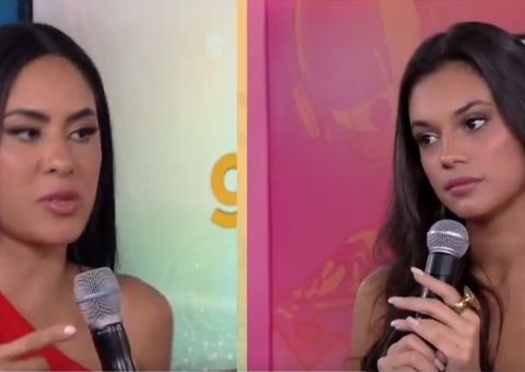 Climão! Isabelle assiste vídeo de Alane falando mal dela; veja reação