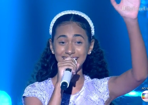 Amazonense Izabelle Ribeiro abre ‘The Voice Kids’ neste domingo; reveja a apresentação
