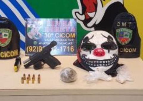 Integrante de facção é preso após confronto com rivais no Monte Sião