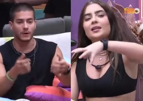 Jade pergunta a Arthur como faz pra lavar dinheiro e agita web: 'a PF batendo no Projac'