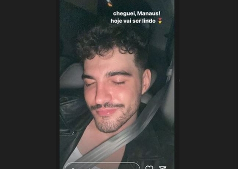 Cantor Jão posta foto em Manaus para show no Passo a Paço; veja horário