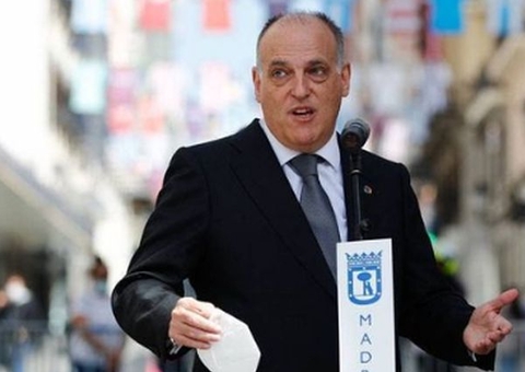 'O futebol espanhol não é racista, a Espanha não é racista, nunca fui racista', afirma presidente de LaLiga