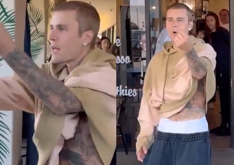 Justin Bieber é cercado por paparazzi e se irrita: "gananciosos"