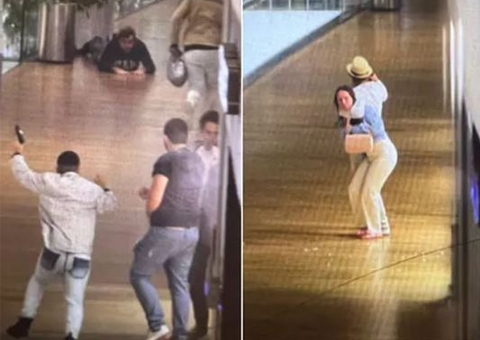 Criminosos fazem funcionária refém e matam segurança a tiros dentro de shopping