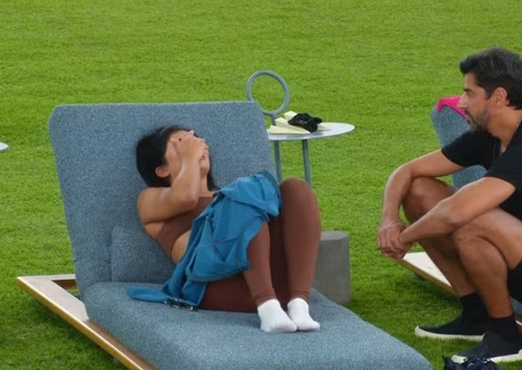 Marciele desaba em lágrimas após ser eliminada por Breno em Prova do Líder