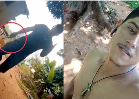 Jovem filma momento em que é morto por padrasto; veja vídeo