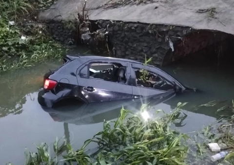 Policial militar morre após atropelar animal e cair em rio