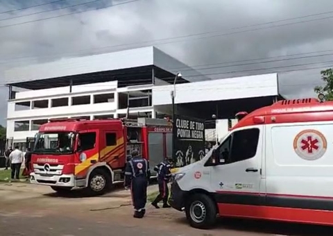 Explosão em clube de tiros na Ponta Negra deixa 4 pessoas gravemente feridas