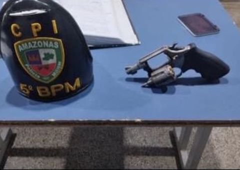 Adolescente faz funcionários de borracharia reféns e troca tiros com PMs no Amazonas 