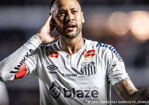Neymar apresenta lesão e está fora do clássico contra o São Paulo