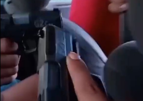 Criminosos exibem armas em vídeo horas antes de atacar rivais no Jorge Teixeira