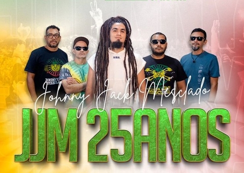 Johnny Jack Mesclado comemora 25 anos com show especial neste domingo