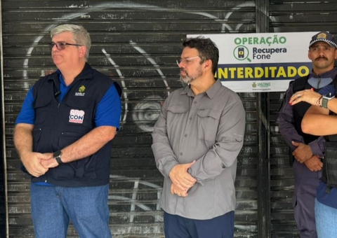 Operação Recupera Fone interdita duas lojas no Manoa