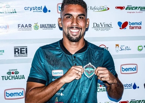 Felipe Vasconcelos é o primeiro a deixar o Manaus antes da Série C